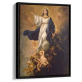 The Assumption of the Virgin 1670 by Bartolome Esteban Murillo by Bartolome Esteban Murillo - Oil Painting canvas print