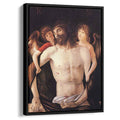 The Dead Christ Supported by Two Angels 1470 by Giovanni Bellini by Giovanni Bellini - Renaissance canvas print