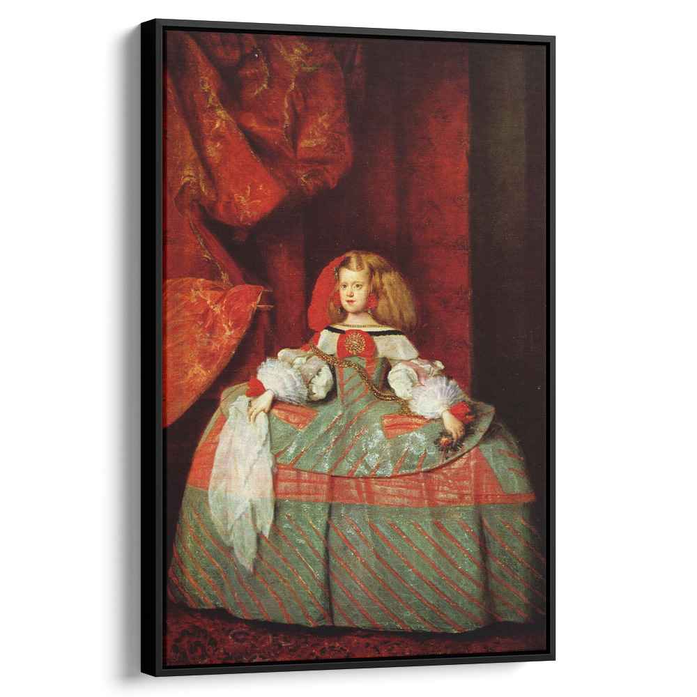The Infanta Maria Marguerita in Pink 1659 by Diego Velazquez by Diego Velazquez - Baroque canvas print