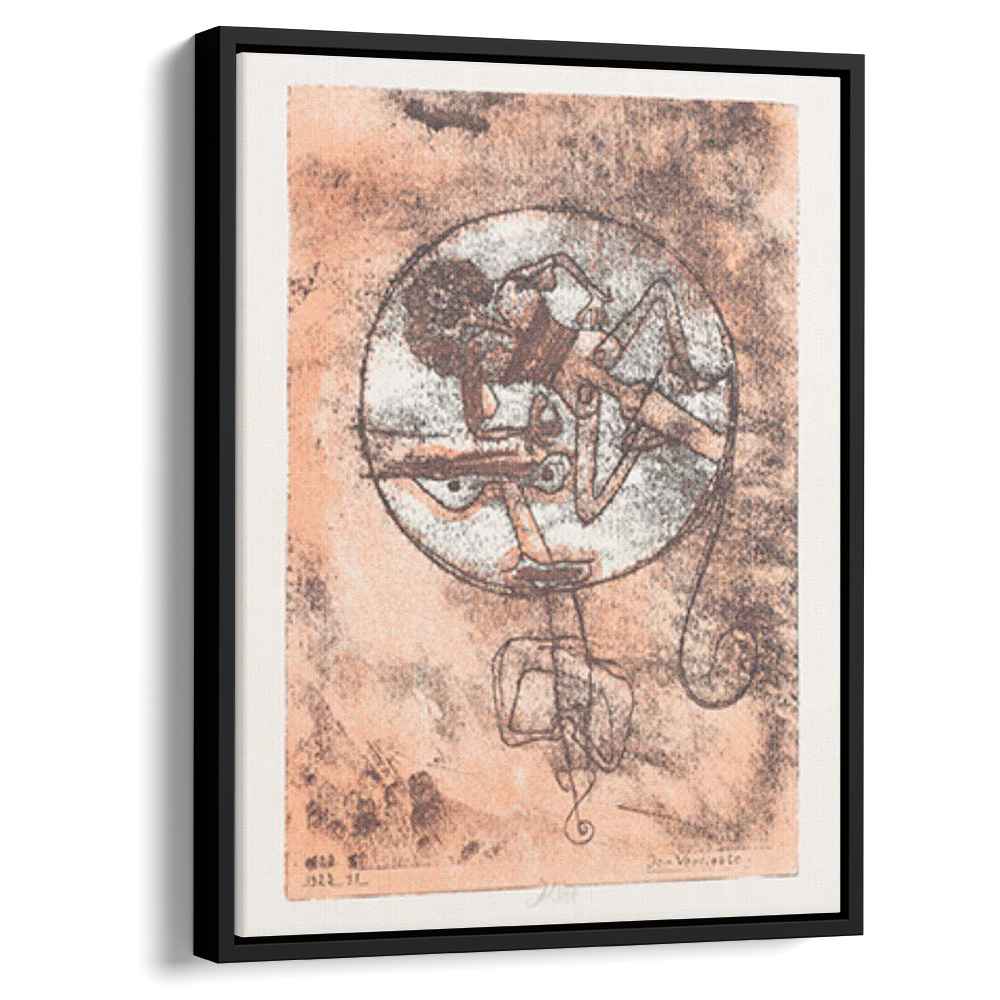 The lover 1938 by Paul Klee by Paul Klee - Abstract canvas print