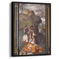 The Miracle of the Jealous Husband 1511 by Titian by Titian - Renaissance canvas print