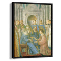 The ordination of St. Lawrence 1449 by Fra Angelico by Fra Angelico - Oil Painting canvas print