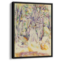 The Park of the Chateau Noir with Well 1904 by Paul Cezanne by Paul Cezanne - Post-Impressionist canvas print
