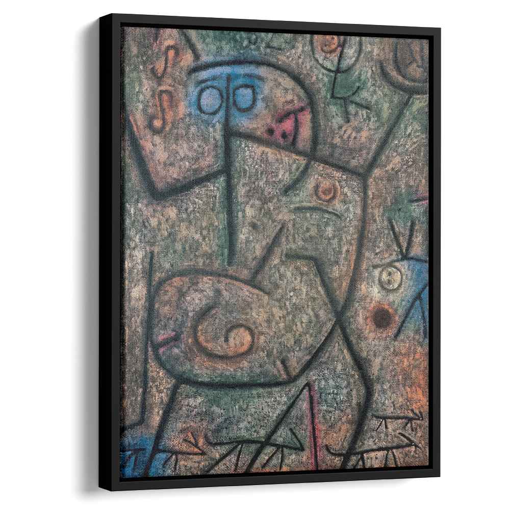 The rumors 1939 by Paul Klee by Paul Klee - Abstract canvas print