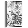 The Vicious Husband 1511 by Titian by Titian - Renaissance canvas print