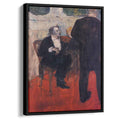 The Violinist Dancia 1900 by Henri de Toulouse-Lautrec by Henri de Toulouse-Lautrec - Post-Impressionist canvas print