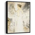 They Woman Looking into a Hand Held Mirror 1896 by Henri de Toulouse-Lautrec by Henri de Toulouse-Lautrec - Post-Impressionist canvas print