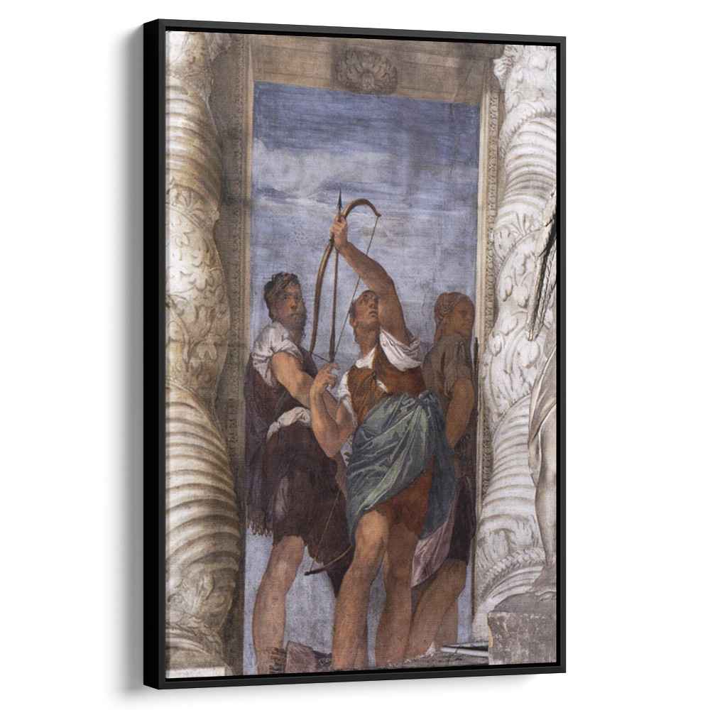 Three Archers 1558 by Paolo Veronese by Paolo Veronese - Oil Painting canvas print