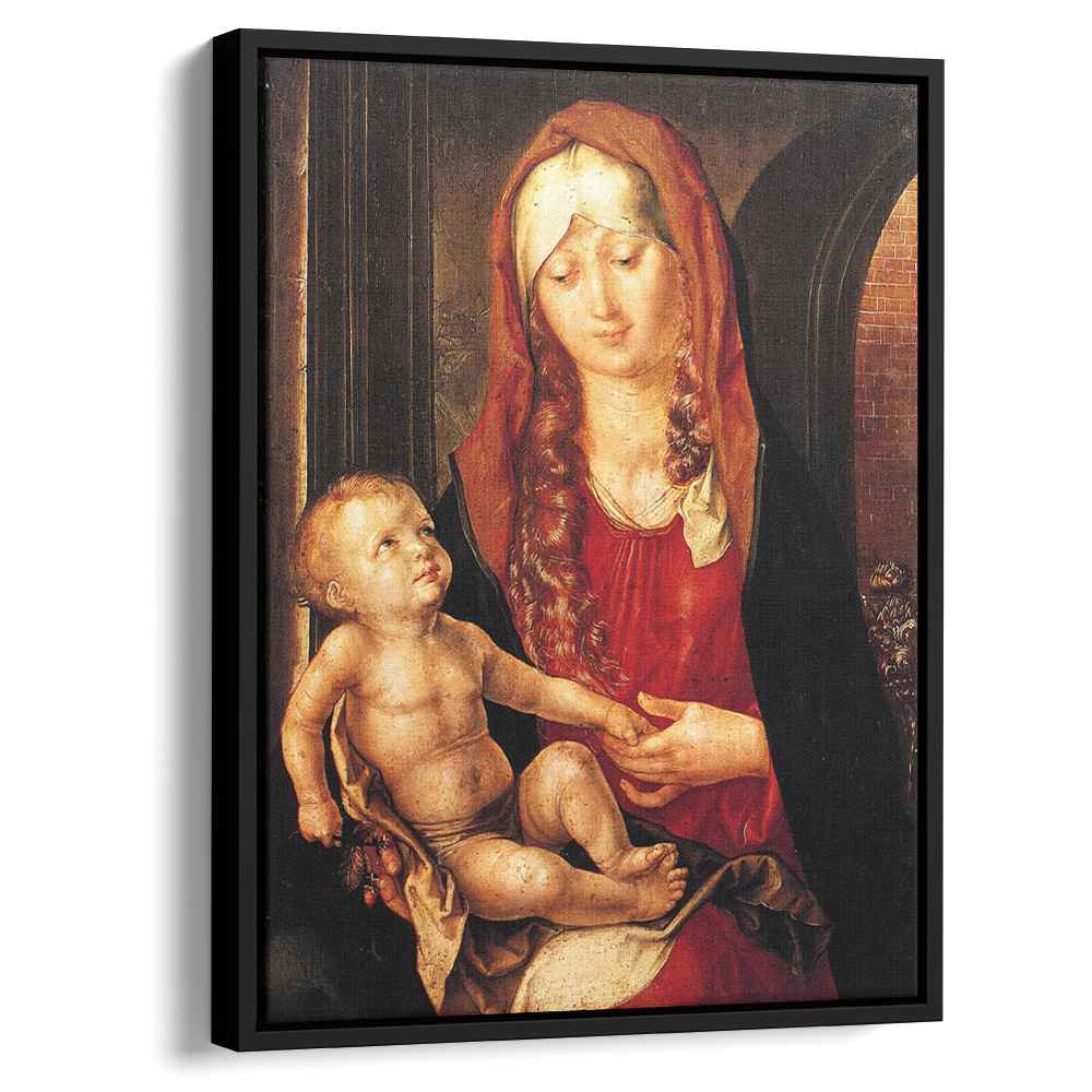 Virgin and Child before an Archway 1496 by Albrecht Durer by Albrecht Durer - Renaissance canvas print
