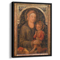 Virgin with Child 1455 by Jacopo Bellini by Jacopo Bellini - Renaissance canvas print