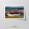 The Loss of Virginity  Gauguin  Art Print by Without A Frame - Oil Painting canvas print