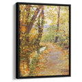 Winding Brook 1906 by Egon Schiele by Egon Schiele - Expressionist canvas print