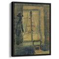 Window in the Bataille Restaurant 1887 by Vincent van Gogh by Vincent van Gogh - Post-Impressionist canvas print