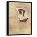 Woman Combing Her Hair 1896 by Henri de Toulouse-Lautrec by Henri de Toulouse-Lautrec - Post-Impressionist canvas print